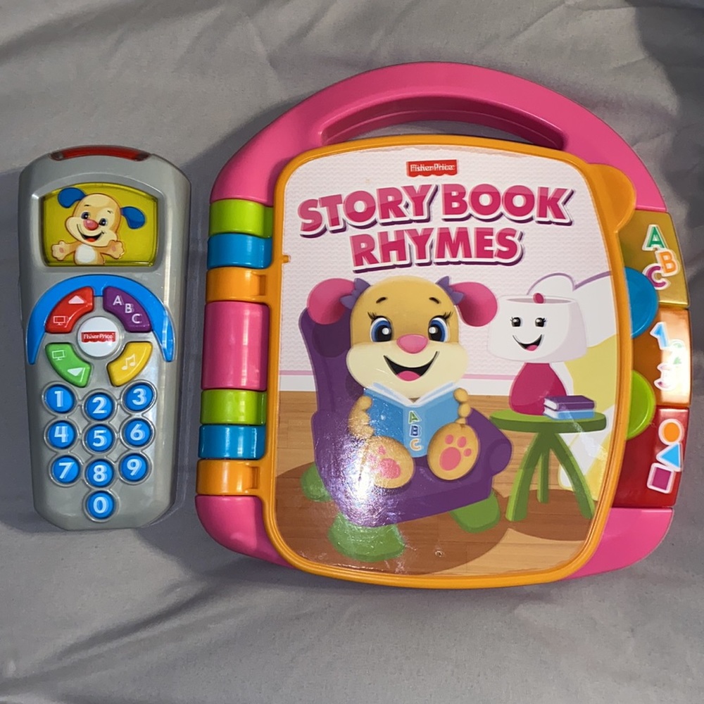 (2) EUC Fisher Price Interactive Toddler Toys